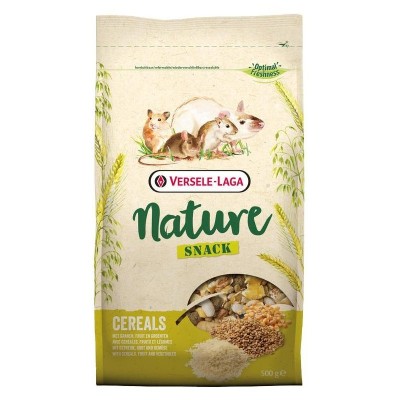 Верселе Лага Дополнительный корм Nature Snack для грызунов, Snack Cereals со злаками, 500 г, Versele-Laga