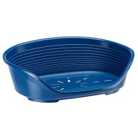 Ферпласт Лежак пластиковый Siesta DeLuxe 2, 49*36*17,5 см, синий, Ferplast