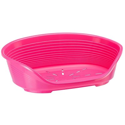 Ферпласт Лежак пластиковый Siesta DeLuxe 2, 49*36*17,5 см, синий, Ferplast