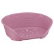 Ферпласт Лежак пластиковый Siesta DeLuxe 4, 61,5*45*21,5 см, синий, Ferplast
