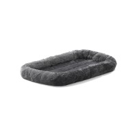 Лежанка Pet Bed с бортиками серая, 56*33 см, Midwest (Мидвест)