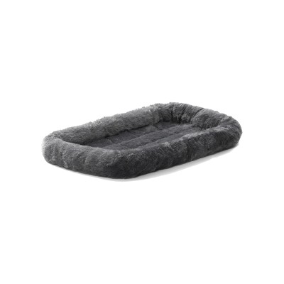 Лежанка Pet Bed с бортиками серая, 56*33 см, Midwest (Мидвест)