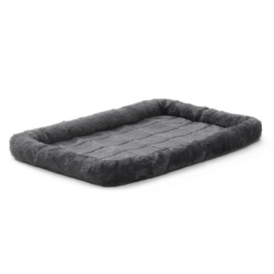 Лежанка Pet Bed с бортиками серая, 56*33 см, Midwest (Мидвест)