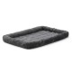 Лежанка Pet Bed с бортиками серая, 56*33 см, Midwest (Мидвест)
