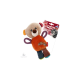 Гигви Игрушка Plush Frends с пищалкой для собак, 16 см, Мишка, Gigwi