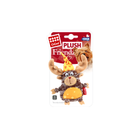 Гигви Игрушка Plush Frends с пищалкой для собак, Лось, 13 см, Gigwi