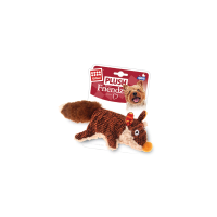 Гигви Игрушка Лиса Plush Frends с пищалкой для собак, 9 см, Gigwi