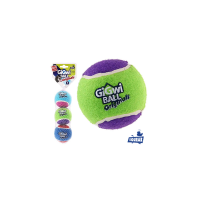 Гигви Мяч Ball Originals с пищалкой для собак, 6,3 см, 3 шт/уп., фетровая резина, Gigwi