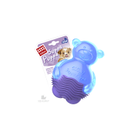 Гигви Игрушка Suppa Puppa с пищалкой для собак, Мишка, 9 см, резина, Gigwi