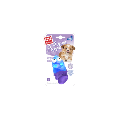 Гигви Игрушка Suppa Puppa с пищалкой для собак, Лиса, 8 см, резина, Gigwi
