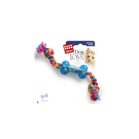 Гигви Игрушка Косточка для собак, 26 см, на веревке, резина, Gigwi