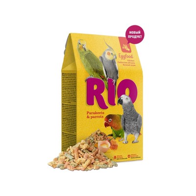 Яичный корм-лакомство для средних и крупных попугаев 250 г, RIO (РИО)