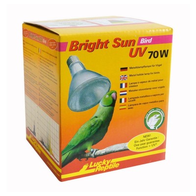 Лампа УФ для птиц Bright Sun Bird, 70 Вт, Lucky Reptile (Лаки Рептайл)