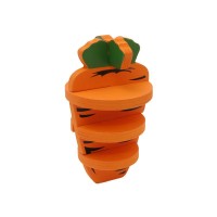 Игрушка для грызунов 3D Морковь 14 см, дерево, Rosewood (Роузвуд)
