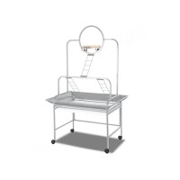 Игровой стенд-присада для крупных и средних птиц Daylite, 84*57*168 см, светло-серая, Montana (Монтана)