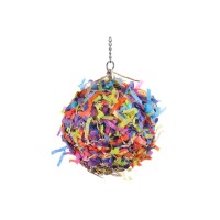 Хеппи Берд Игрушка фуражилка для птиц Шар-праздник, 20*38 см, Happy Bird