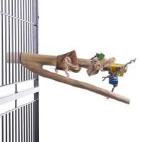 Жердочка с винтовым креплением Ветвь кофейная с игрушками Large, Happy Bird (Хеппи Берд)