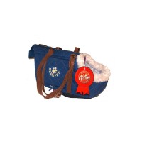 Скрафс Сумка-переноска Wilton для собак и кошек, 38*20*24 см, синяя, Scruffs