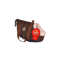 Скрафс Сумка-переноска Wilton для собак и кошек, 38*20*24 см, коричневая , Scruffs