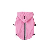 Паппи Дождевик с капюшоном Base Jumper, 3L, обхват шеи 47 см, груди 76 см, длина спины 48 см, розовый, Puppia