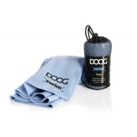 Полотенце для животных 90*40 см, голубое, микрофибра, Doog (Дуг)