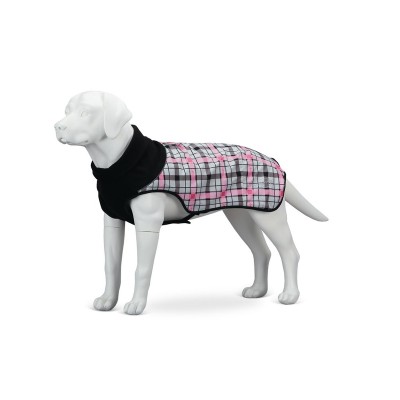 Скрафс Попона согревающая Thermal, 45 см, серо-розовая, Scruffs