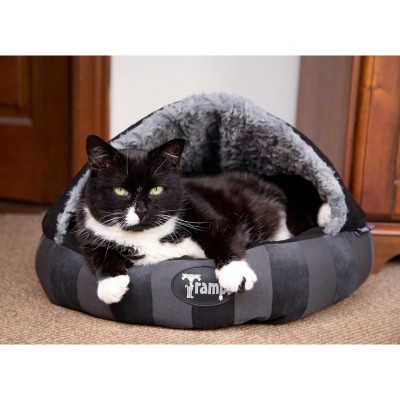 Лежак с крышей Aristocat Dome Bed 45*12 см, черный, Scruffs (Скрафс)