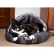 Лежак с крышей Aristocat Dome Bed 45*12 см, черный, Scruffs (Скрафс)