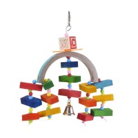 Игрушка для птиц Rainbow Bridge 25*15 см, Happy Bird (Хеппи Берд)