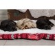 Скрафс Лежак-матрас Santa Paws, 82*58 см, бело-серый, Scruffs