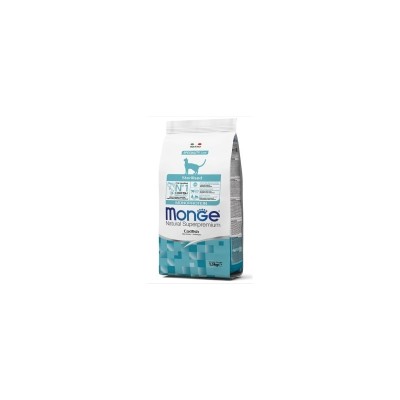 Монже Корм Cat Monoprotein Sterilised для стерилизованных кошек, говядина, 1,5 кг, Monge