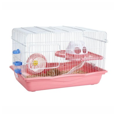 Скай Little Zoo Клетка для грызунов Harry, 55*34*35 см, розовая, Sky