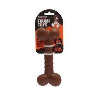 Роузвуд Игрушка Tough Toys Beef Кость коричневая с ароматом говядины, 20*7*3 см, Rosewood