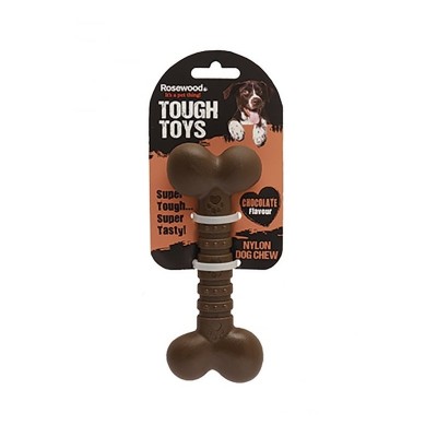 Роузвуд Игрушка Tough Toys Chocolate Кость с ароматом шоколада, 20*7*3 см, Rosewood