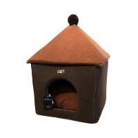 Домик-пещера DogBed 45*45*60 см коричневый, AntePrima (АнтеПрима)