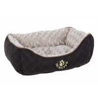 Лежак с бортиками Wilton 60*50*12 см, черный, Scruffs (Скрафс)