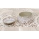 Тархонг Миска для кошек и собак Boho Medallion с рисунком, 590 мл, 18*7 см, белая с рисунком  , меламин, TarHong