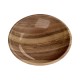 Тархонг Миска для кошек и собак Acacia Wood коричневая, 13*2,8 см, 180 мл  , меламин, TarHong