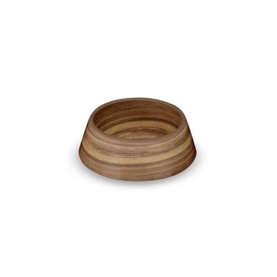 Тархонг Миска для кошек и собак Acacia Wood коричневая, 13*2,8 см, 180 мл  , меламин, TarHong