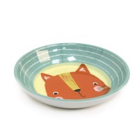Тархонг Миска для кошек и собак Best Friends голубая с рисунком, 13*2,8 см, 180 мл  , меламин, TarHong