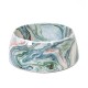 Тархонг Миска для кошек и собак Marble Swirl мрамор цветной, 13*2,8 см, 180 мл  , меламин, TarHong