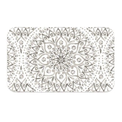 Тархонг Коврик под миски Boho Medallion бежевый с рисунком, 48*29 см, TarHong