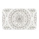 Тархонг Коврик под миски Boho Medallion бежевый с рисунком, 48*29 см, TarHong