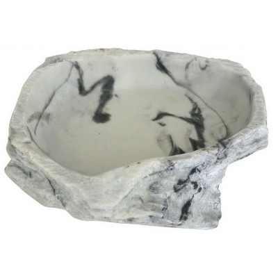 Лаки Рептайл Кормушка-поилка для рептилий Granite, 30*22*6 см, Lucky Reptile