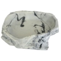 Лаки Рептайл Кормушка-поилка для рептилий Granite, 8*6*2 см  , Lucky Reptile