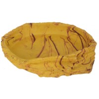 Лаки Рептайл Кормушка-поилка для рептилий Sandstone, 11*8*2,5 см  , Lucky Reptile