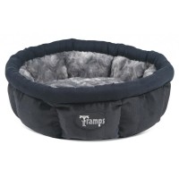 Лежак с бортиками Aristocat Ring 45*16 см черный, Scruffs (Скрафс)
