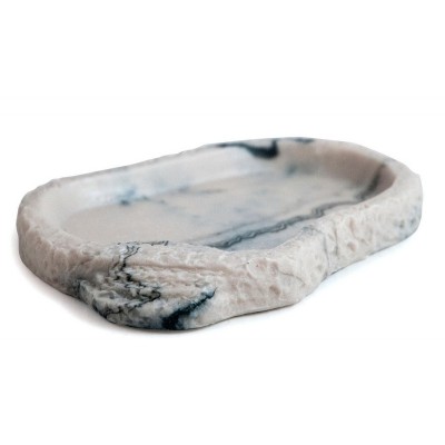 Лаки Рептайл Кормушка для рептилий Granite, 13*9,5*1,8 см , Lucky Reptile