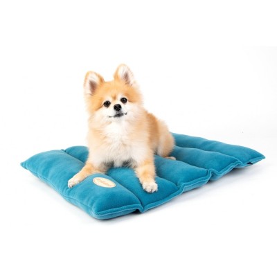 Паппи Лежак-матрас Soft Mat 61*48*5,5 см, синий, Puppia
