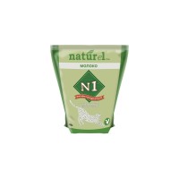 Наполнитель Naturel растительный комкующийся для кошачьего туалета 4,5 л / 1,8 кг, молоко, N1